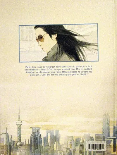 Verso de l'album La Fille de Shanghai