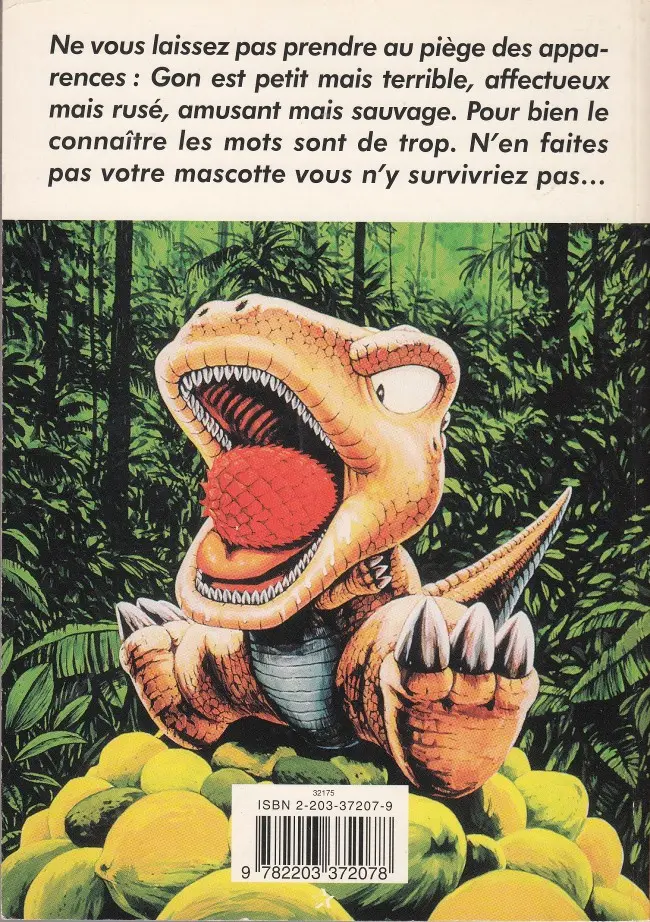 Verso de l'album Gon 2