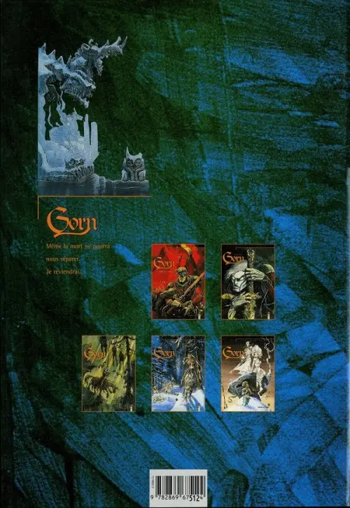 Verso de l'album Gorn Tome 5 Ceux qui nous hantent...