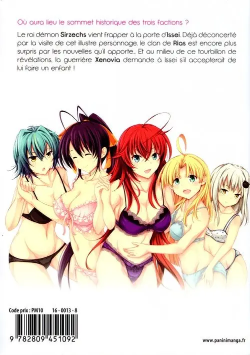 Verso de l'album High School DxD 07