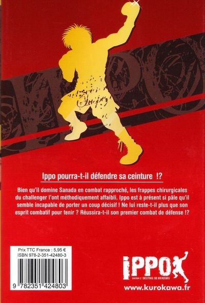 Verso de l'album Ippo Saison 2 - Destins de boxeurs 5