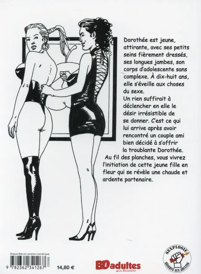 Verso de l'album Le Jouet