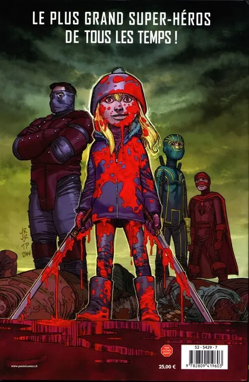 Verso de l'album Kick-Ass Intégrale