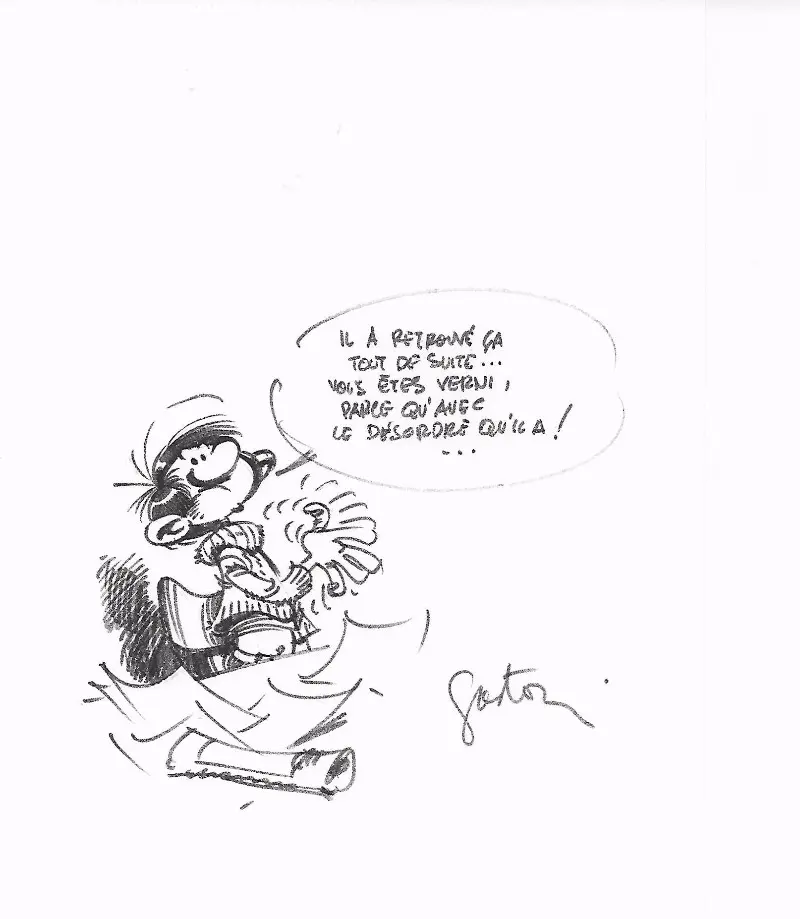 Autre de l'album Gaston Tome 17 Le gang des gaffeurs