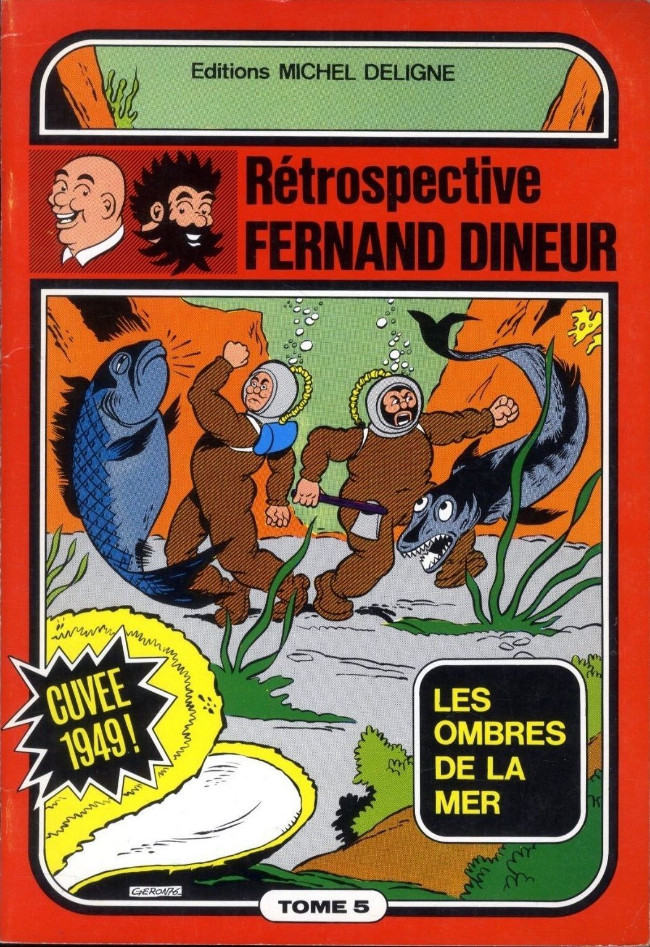 Couverture de l'album Rétrospective Fernand Dineur Tome 5 Les ombres de la mer