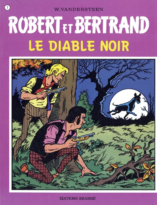 Couverture de l'album Robert et Bertrand Tome 7 Le diable noir