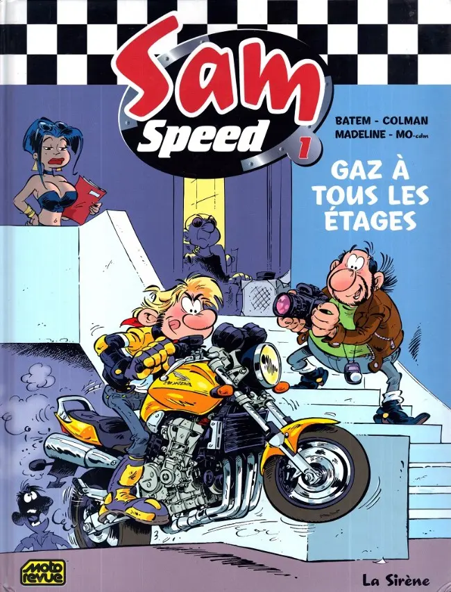 Couverture de l'album Sam Speed Tome 1 Gaz à tous les étages