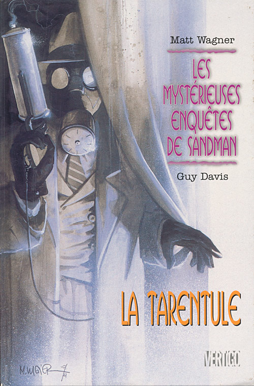 Couverture de l'album Les Mystérieuses Enquêtes de Sandman Tome 1 La Tarentule