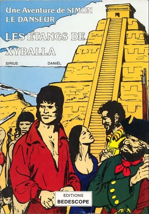 Couverture de l'album Simon le Danseur Tome 2 Les étangs de Xyballa