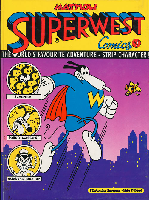 Couverture de l'album Superwest comics