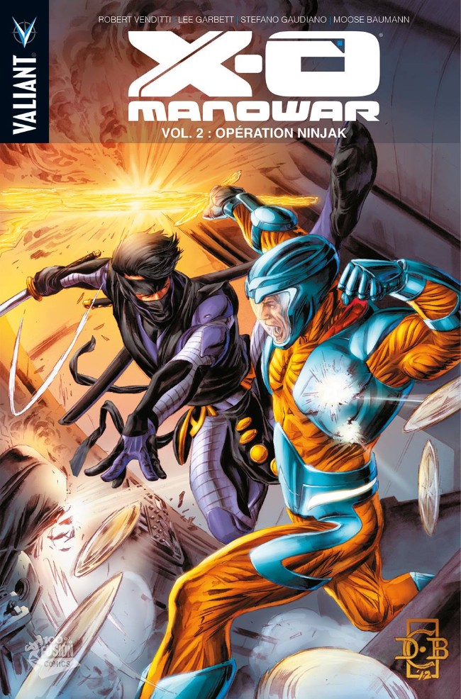 Couverture de l'album X-O Manowar Vol. 2 Opération Ninjak