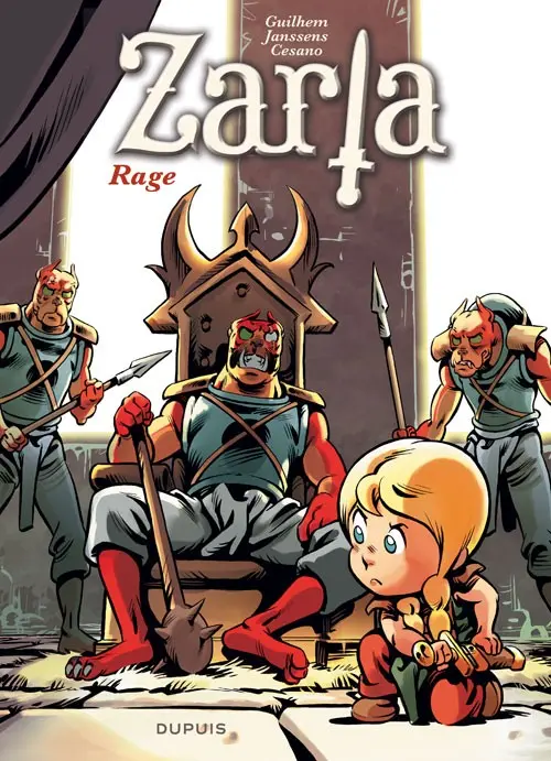 Couverture de l'album Zarla Tome 4 Rage