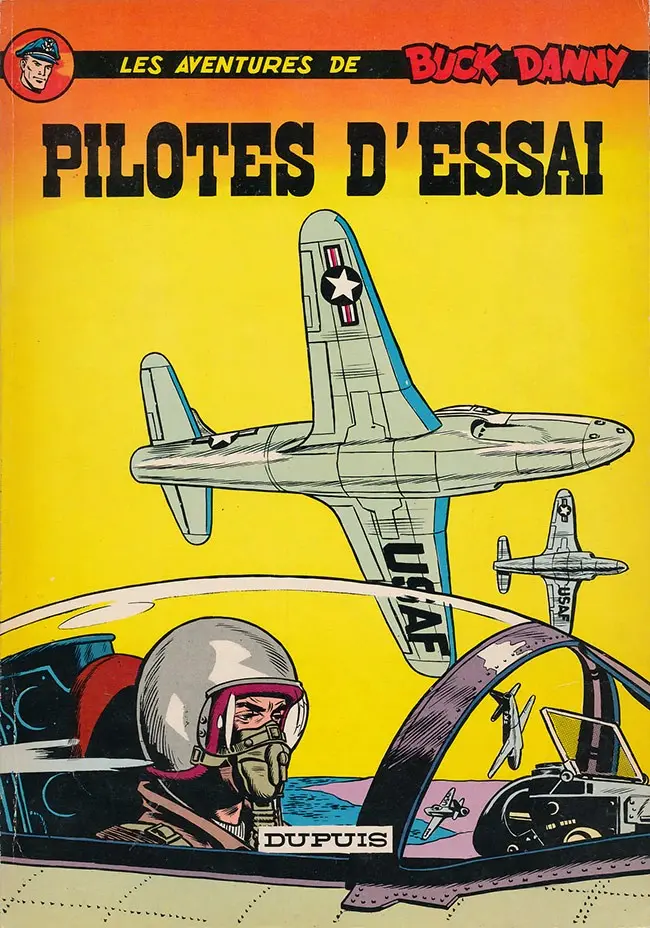 Couverture de l'album Buck Danny Tome 10 Pilotes d'essai