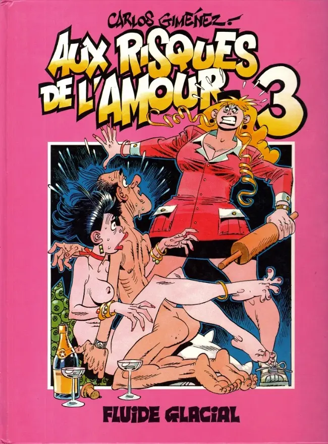 Couverture de l'album Aux risques de l'amour Tome 3