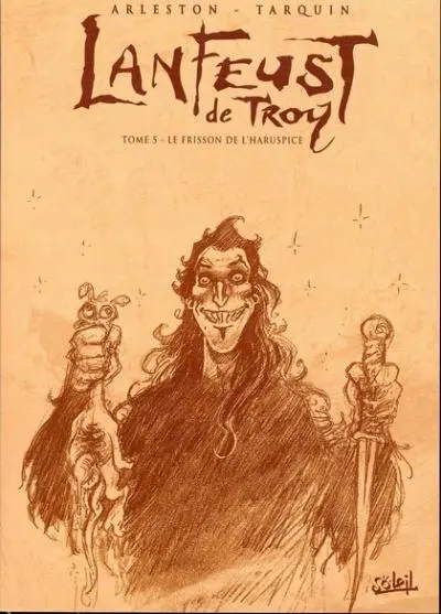 Couverture de l'album Lanfeust de Troy Tome 5 Le frisson de l'Haruspice