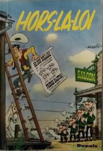 Couverture de l'album Lucky Luke Tome 6 Hors-la-loi