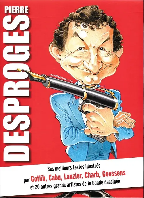Couverture de l'album Pierre Desproges en BD