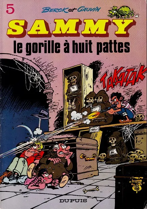 Couverture de l'album Sammy Tome 5 Le gorille à huit pattes