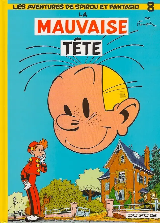 Couverture de l'album Spirou et Fantasio Tome 8 La mauvaise tête