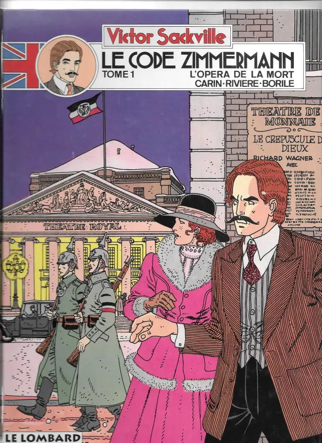 Couverture de l'album Victor Sackville Tome 1 Le code Zimmermann - L'opéra de la mort