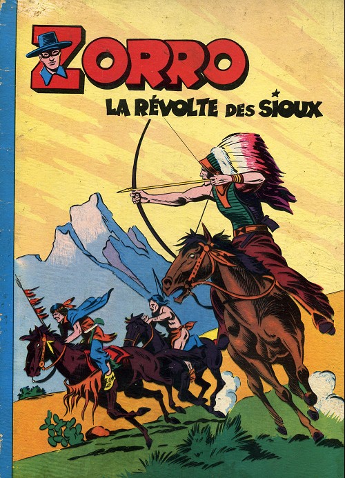 Couverture de l'album Zorro Tome 2 La révolte des sioux