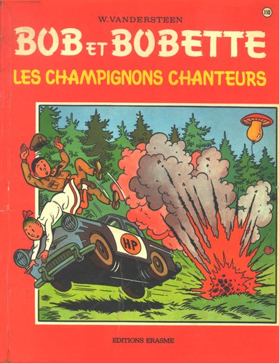 Couverture de l'album Bob et Bobette Tome 110 Les champignons chanteurs