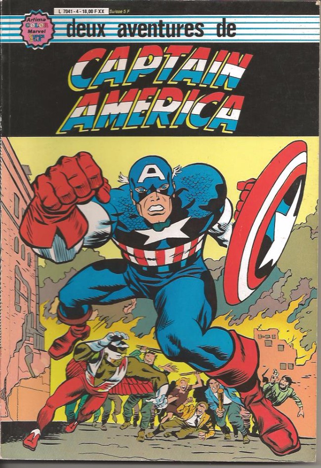 Couverture de l'album Captain America n°16 et n°17