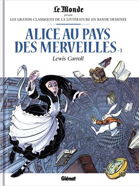 Couverture de l'album Les Grands Classiques de la littérature en bande dessinée Tome 47 Alice au pays des merveilles - 1