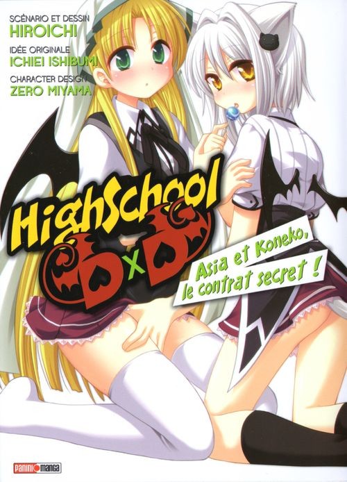 Couverture de l'album High School DxD Asia et Koneko, le contrat secret !