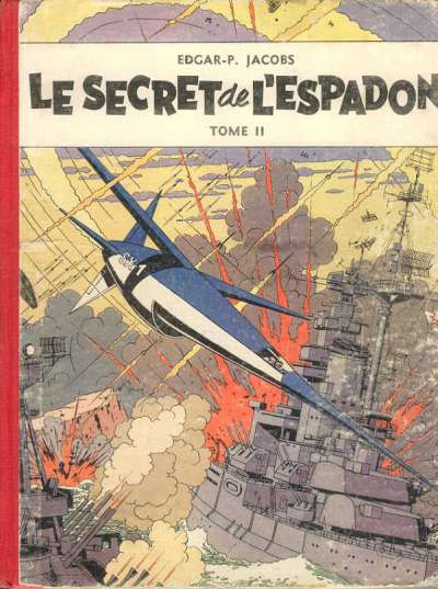 Couverture de l'album Blake et Mortimer Tome 2 Le Secret de l'Espadon - Tome II