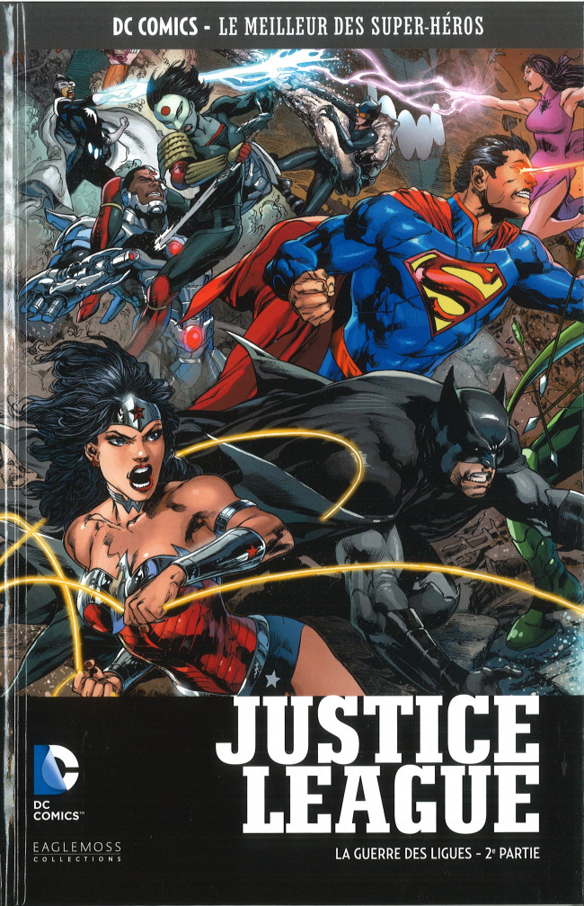 Couverture de l'album DC Comics - Le Meilleur des Super-Héros Volume 79 Justice League - La Guerre des Ligues (2e Partie)