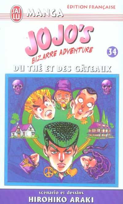 Couverture de l'album Jojo's Bizarre Adventure Tome 34 Du thé et des gâteaux