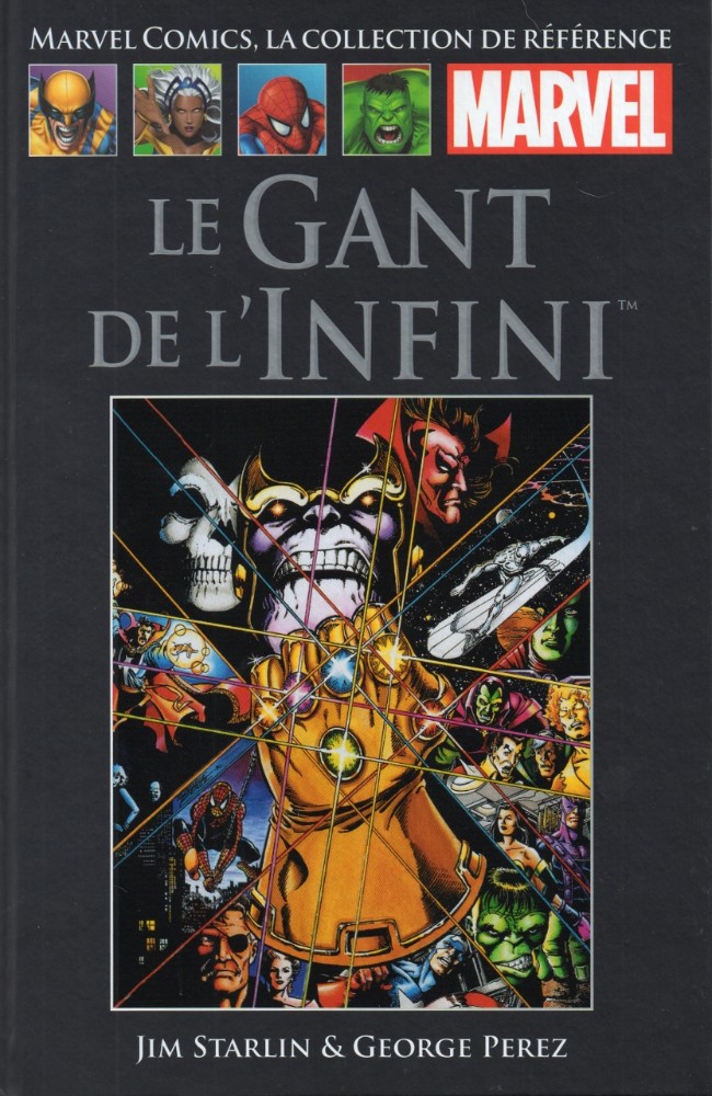 Couverture de l'album Marvel Comics - La collection de référence Tome 26 Le Gant de l'Infini