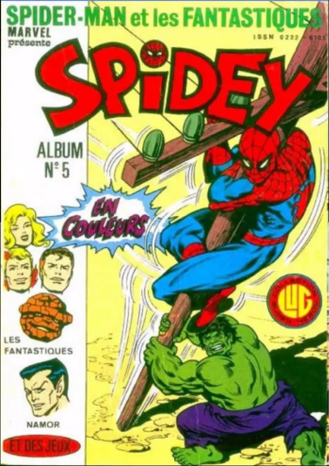 Couverture de l'album Spidey Album N° 5