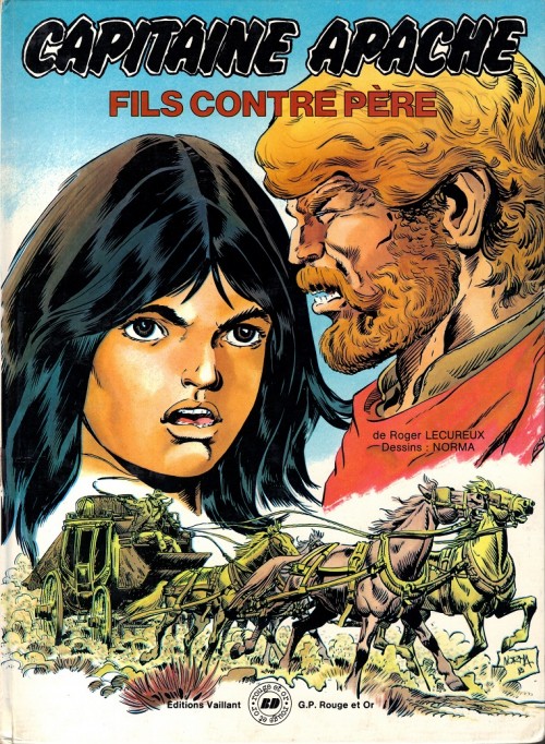 Couverture de l'album Capitaine Apache Tome 3 Fils contre père