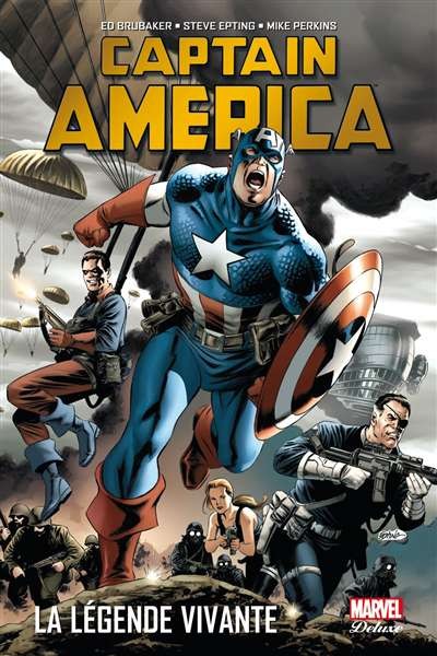 Couverture de l'album Captain America Tome 2 La Légende Vivante