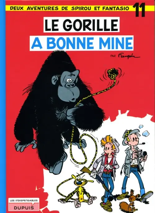 Couverture de l'album Spirou et Fantasio Tome 11 Le gorille a bonne mine