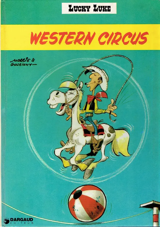 Couverture de l'album Lucky Luke Tome 36 Western Circus