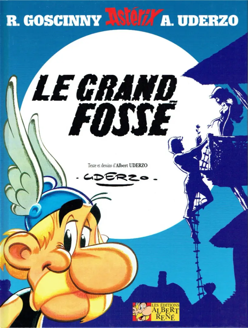 Couverture de l'album Astérix Tome 25 Le grand Fossé