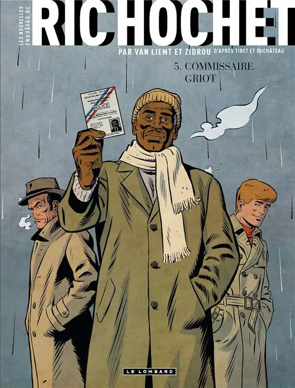 Couverture de l'album Les nouvelles enquêtes de Ric Hochet Tome 5 Commissaire Griot