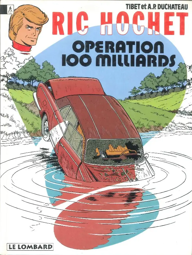 Couverture de l'album Ric Hochet Tome 29 Opération 100 milliards