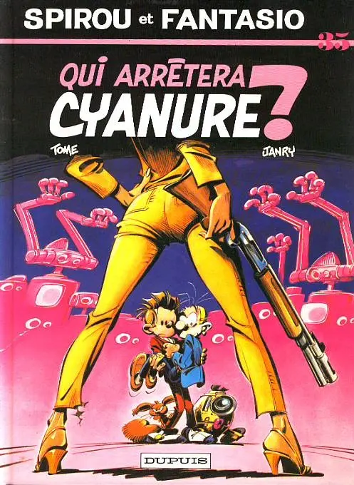 Couverture de l'album Spirou et Fantasio Tome 35 Qui arrêtera cyanure ?