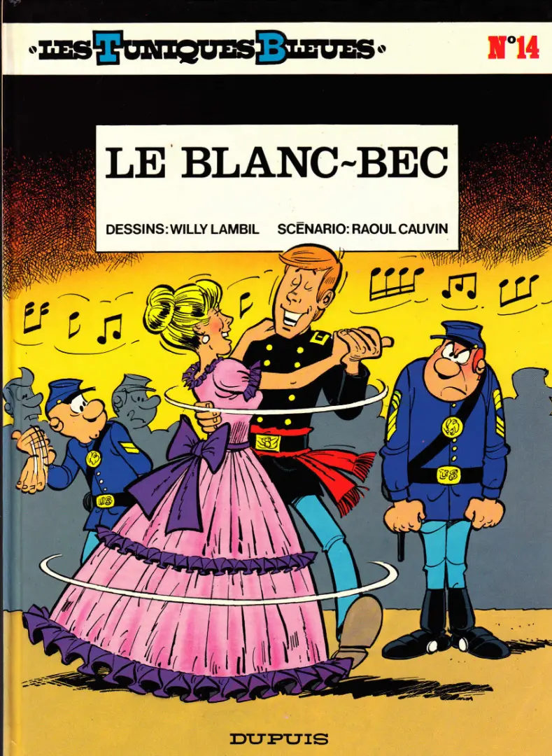 Couverture de l'album Les Tuniques Bleues Tome 14 Le blanc-bec