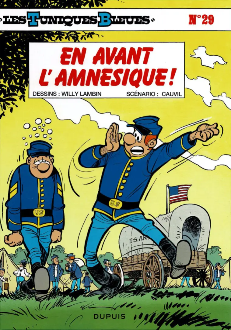 Couverture de l'album Les Tuniques Bleues Tome 29 En avant l'amnésique !
