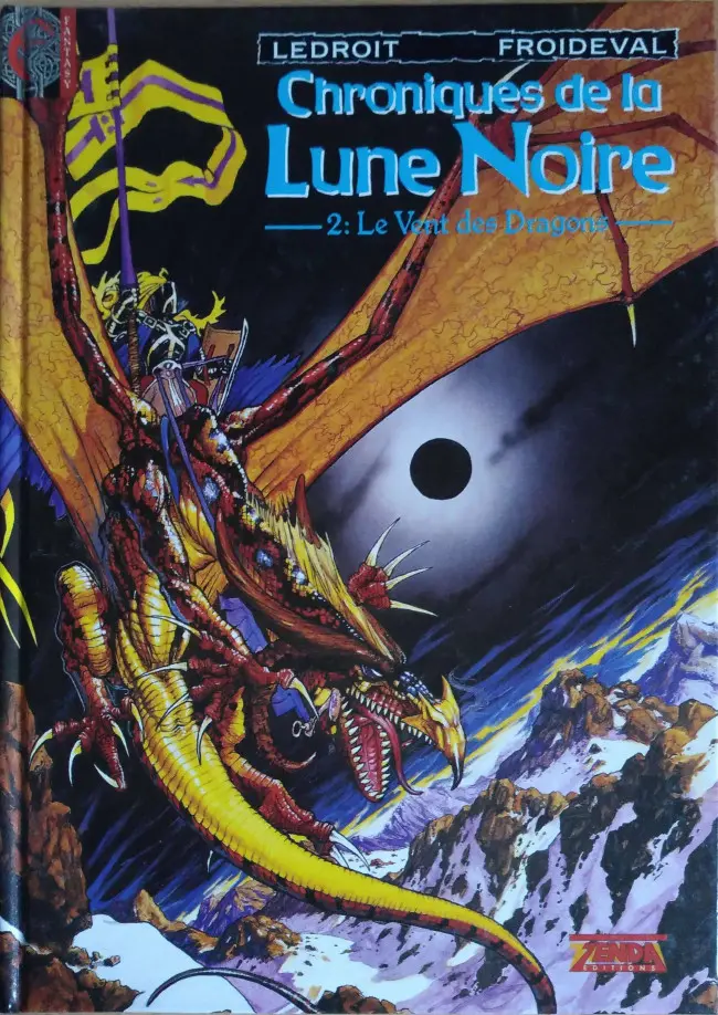 Couverture de l'album Chroniques de la Lune Noire Tome 2 Le vent des Dragons