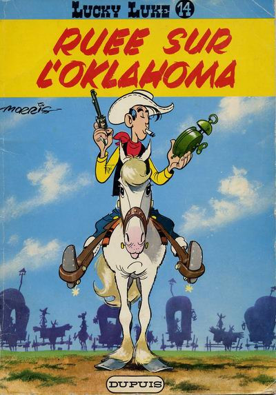 Couverture de l'album Lucky Luke Tome 14 Ruée sur l'Oklahoma