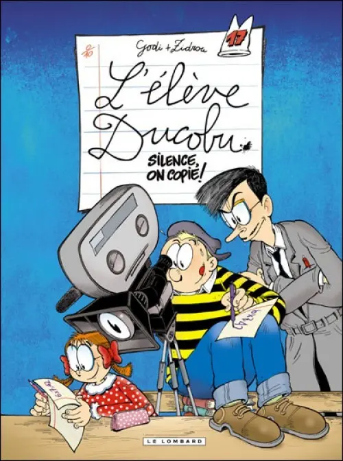 Couverture de l'album L'Élève Ducobu Tome 17 Silence, on copie!