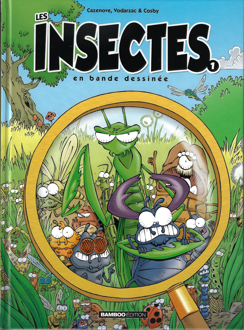 Couverture de l'album Les Insectes en bande dessinée 1