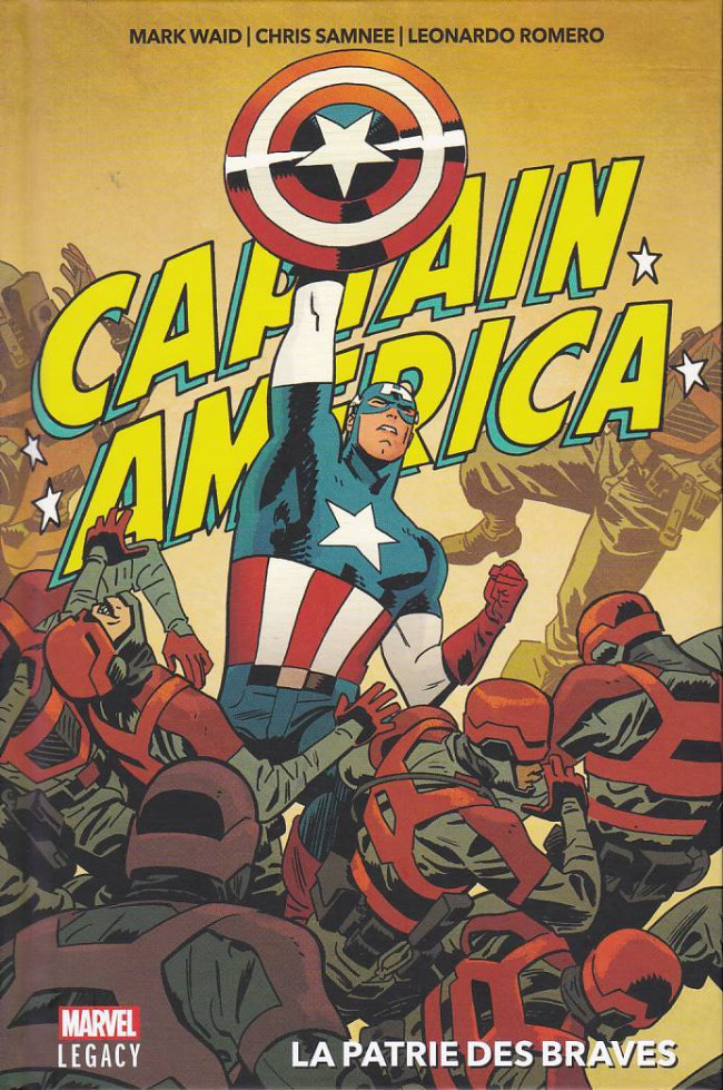 Couverture de l'album Captain America - La patrie des braves
