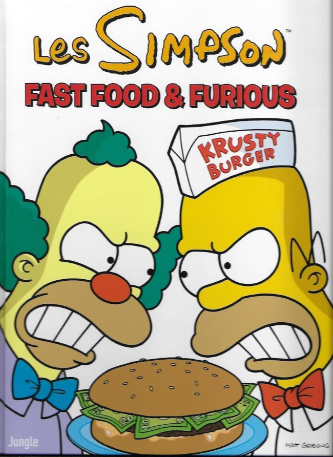 Couverture de l'album Les Simpson Tome 39 Fast Food & Furious